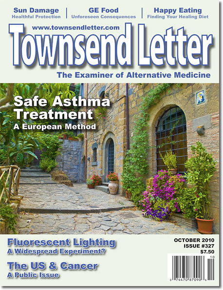 Our October 2010 cover